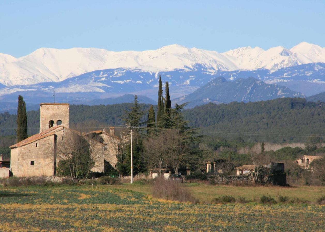 Can Canals Rectoria De Dosquers Maia de Montcal Exterior foto