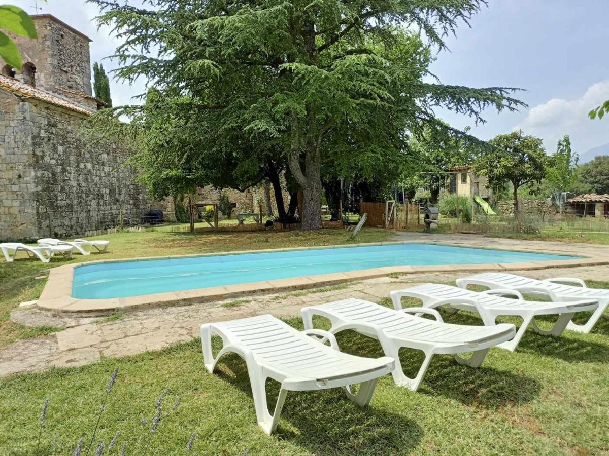 Can Canals Rectoria De Dosquers Maia de Montcal Exterior foto